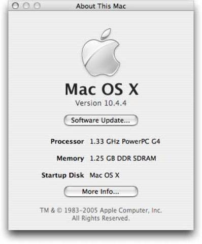 Apple Computer pone a la venta su sistema operativo Mac OS X v10.4