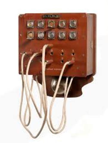 La telefonía manual y automática