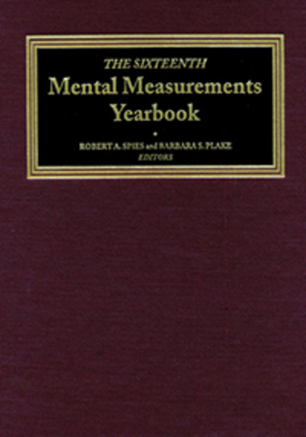 "The Mental Measurements Yearbook"
