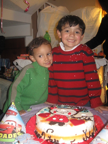 Cumpleaños con mi hermanito