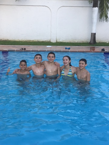 De paseo con mis amigos en Villao