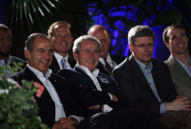 Cumbre de lideres de América del Norte.