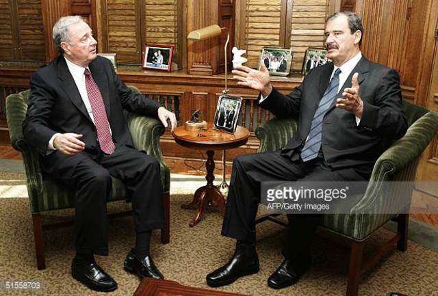 Visita oficial de Vicente Fox a Canadá