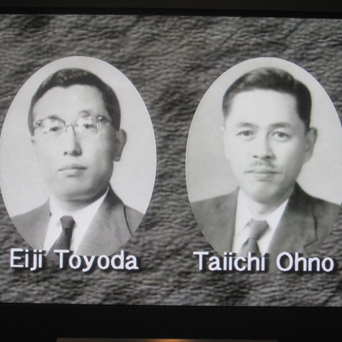 Eiji Toyoda y Taiichi Ohno