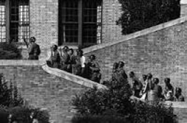 Little Rock Central High School desegregated