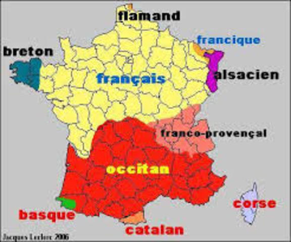 Nacimiento de la lengua Francesa Moderna