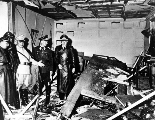 Assassination attempt on Hitler fails.