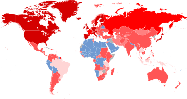 Paises afectados por la crisis mundial de 2008-2010