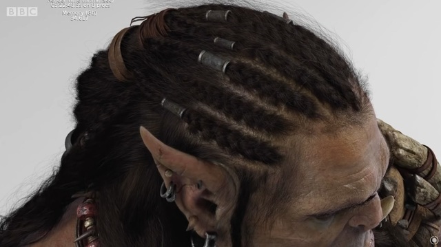 Primer render de cabello dinámico