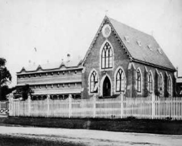 The first catholic school established