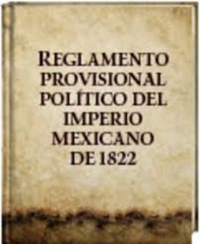 REGLAMENTO PROVISIONAL POLÍTICO DEL IMPERIO MEXICANO