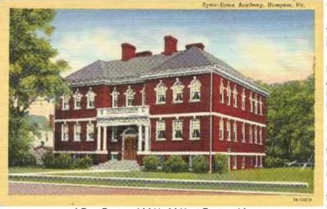 The first "free school" in Virginia opens.