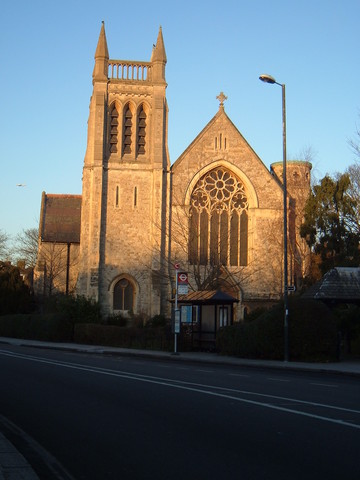 The first church St Stevens was built