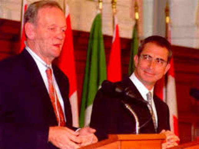 Presidente Ernesto Zedillo realizó Visita Oficial a Canadá.