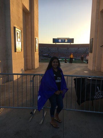 Went to my favorite soccer team's game