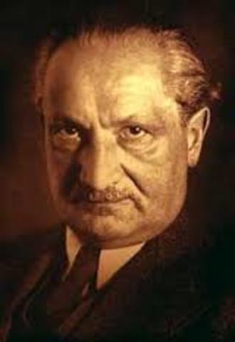 MARTÍN HEIDEGGER (1889-1976)