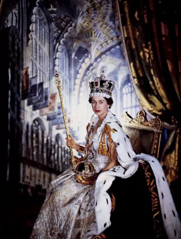 Cornoation of Elizabeth II. The conoration of Queen Eliza
