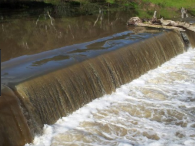 The First Weir At Dights Falls