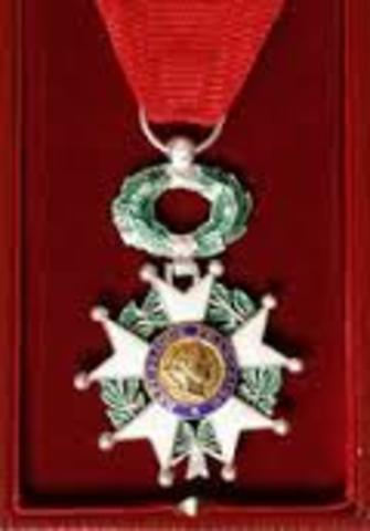 Julia wins the French Legion of Honor