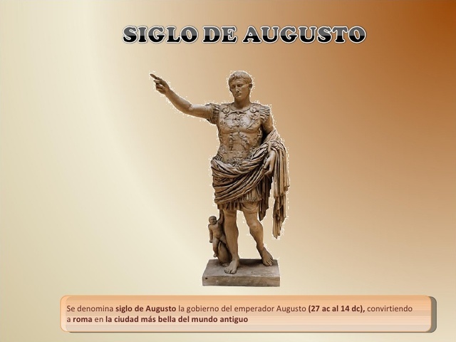 OBRAS DEL GOBIERNO DE AUGUSTO