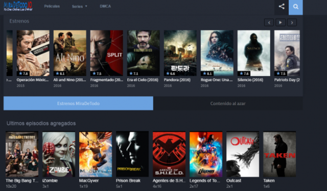 Películas en Internet