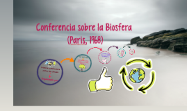 CONFERENCIA DE LA BIOSFERA EN PARIS