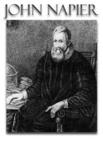 Jonh Napier (1550 - 1617) Inventor de los logaritmos