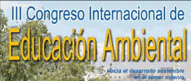 CONGRESO DE EDUCACIÓN AMBIENTAL