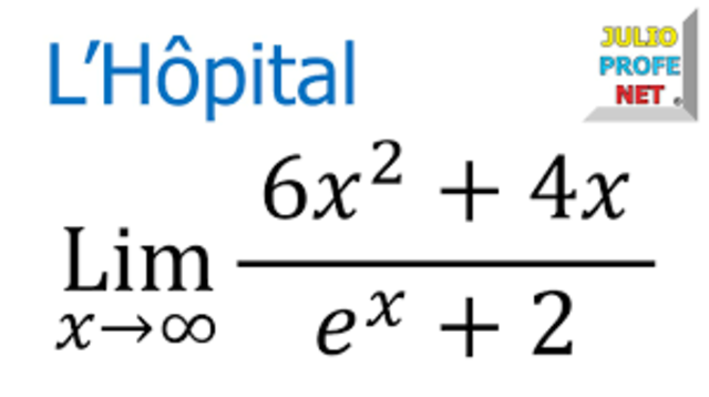 Regla de lo L´hopital