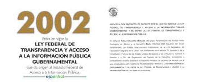 Ley Federal de Acceso a la Información Pública Gubernamental de 2002.