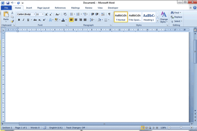 Microsoft Word 2010