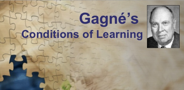 Gagne's Condition of Learning