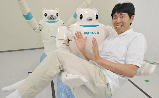 RIBA II, el robot-enfermero que viene de Japón