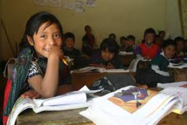 Aprobación completa de la enseñanza y la socialización de la educación primaria.