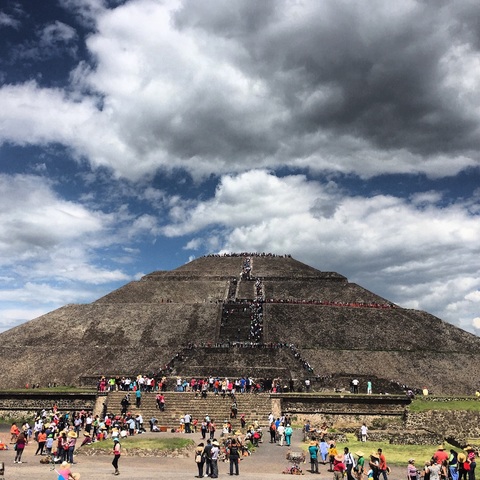 Going to the pyramids