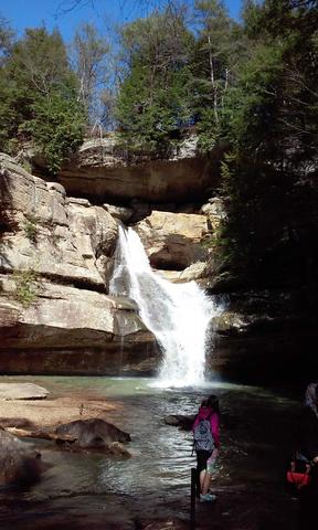 Hiking at Hocking Hills
