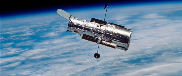 Hubble space telescope is created