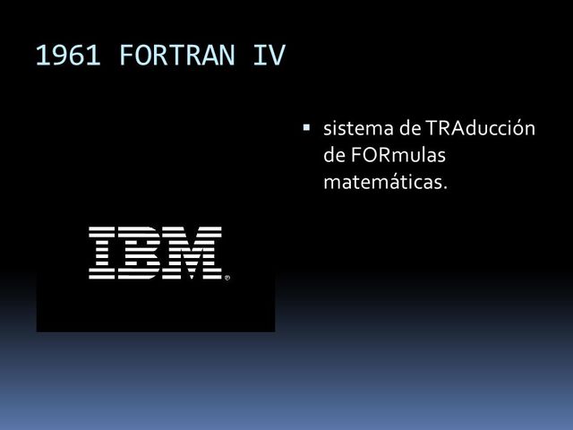 FORTRAN IV