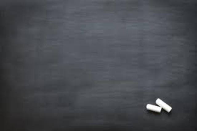 Child as a chalkboard