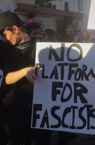 Protest in downtown Phoenix