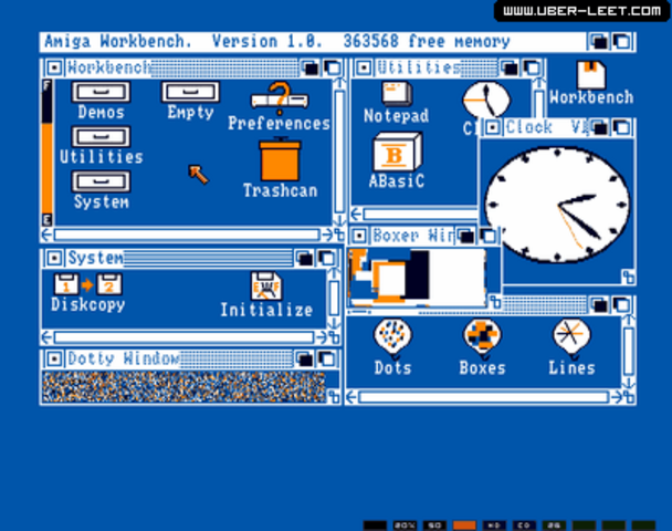 Sale a la luz AmigaOS