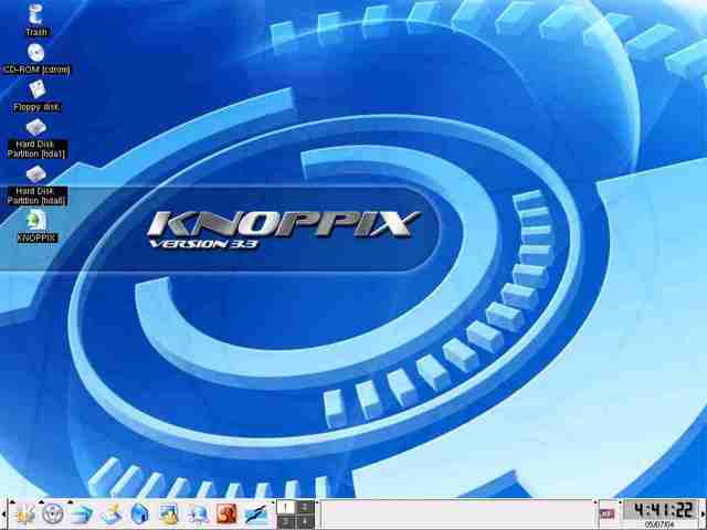 Lanzamiento de KNOPPIX