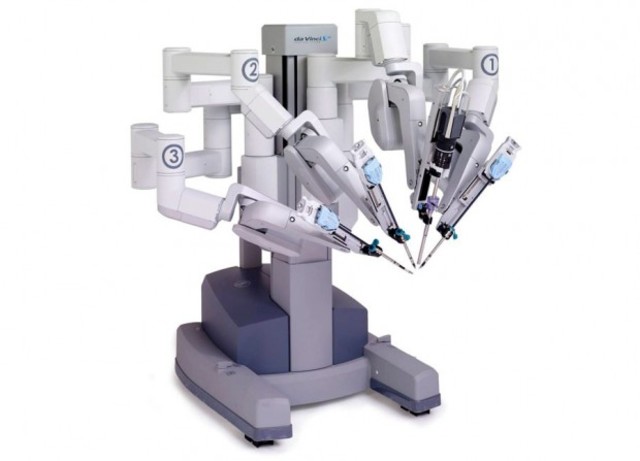 Robot quirúrgico Da Vinci.