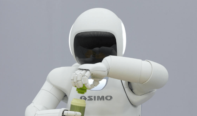Robot Asimo totalmente renovado.