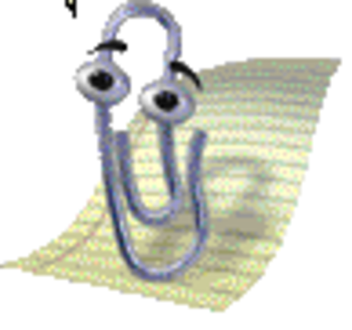 Un viejo amigo llamado Clippy
