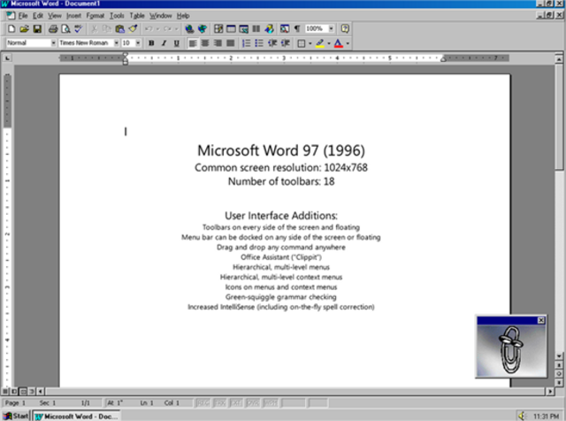 Microsoft Word 97
