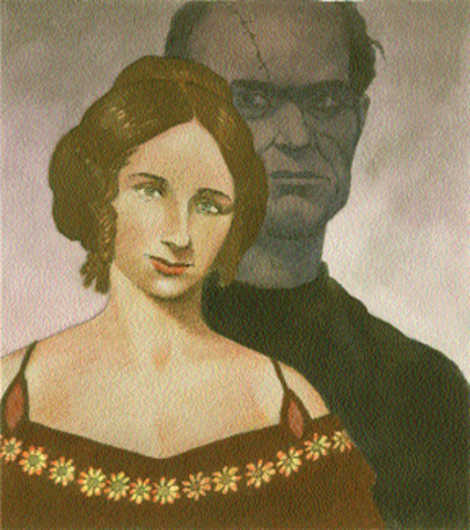 Mary Shelley escribe Frankenstein (El eterno Prometeo)