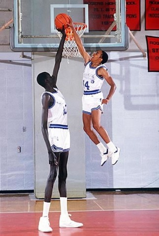 The tallest and shortest NBA players