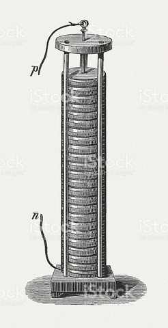 Primera batería eléctrica