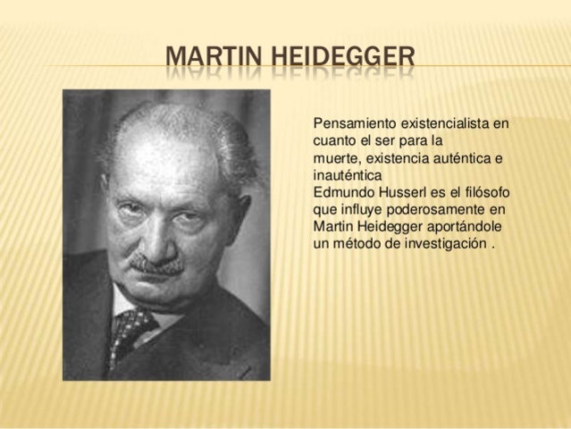 “Durante el siglo XIX” Martín Heidegger (1889-1976)